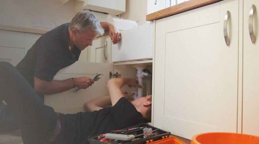 Professional burst pipe repair services in Burleson, TX